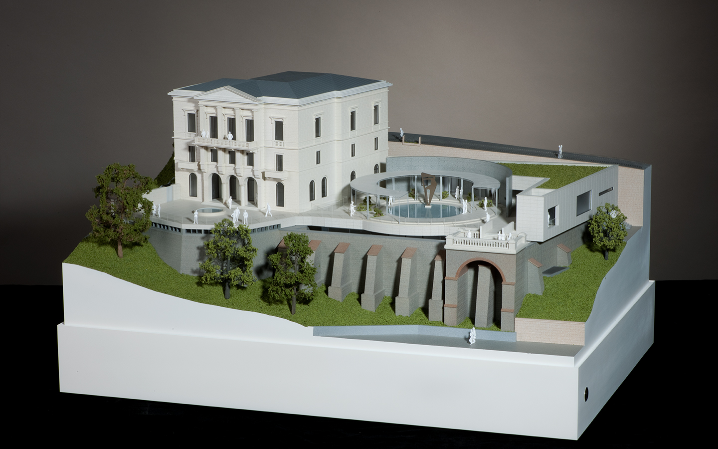 Architectural model marketing presentation realistic scale 100